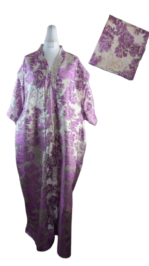 2025/09/1000085196.png Aso Oke Boubou dress with hair tie & waistband