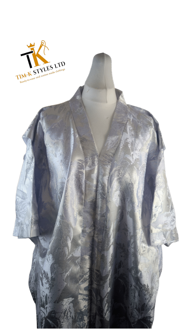 Aso Oke Boubou dress with hair tie